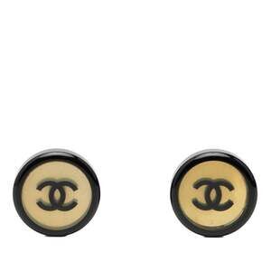 Chanel Cc Logo Clip-On Earrings #244010C55B
